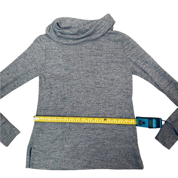 Ideology Women's Heather Gray Cowl Neck Sweater - Picture 7 of 8